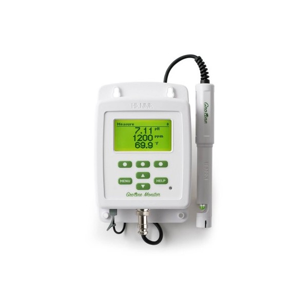 Monitor para pH/ CE/ TDS/ Temperatura con registro de datos y descarga USB