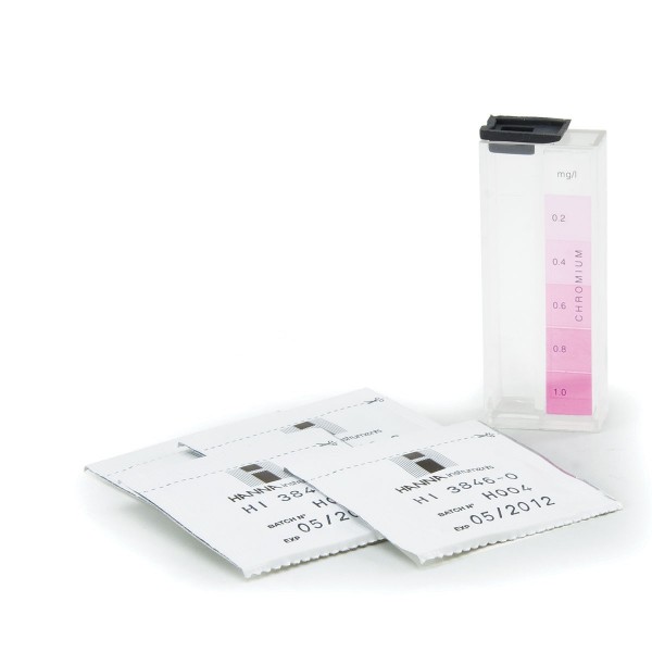 Test Kit Cromo Hexavalente Cr6+ (0,0 a 1,0 mg/ L) 100 test