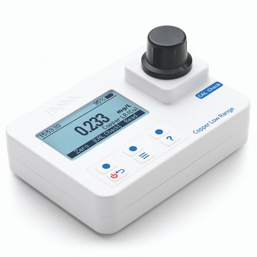 Fotómetro portátil Cobre rango bajo 0,000 a 1,500 mg/l 