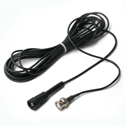 Cable para electrodos, diam. 3mm, conector de rosca y BNC