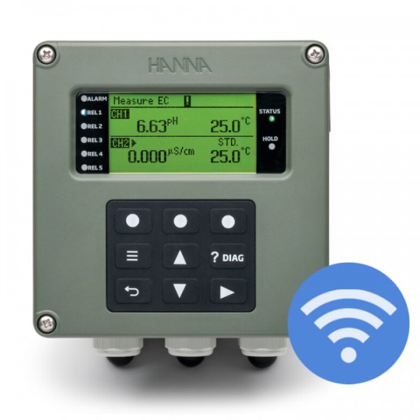 Controlador con entradas de sonda digital, 3 relés y 2 salidas analógicas, 100-240V