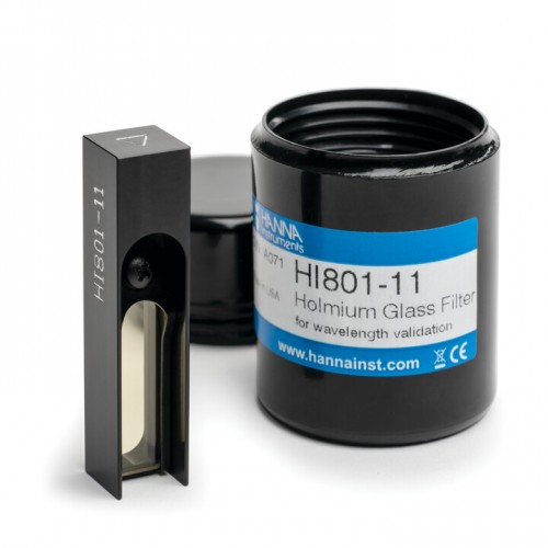 Filtro de vidrio de óxido de Holmio para espectrofotómetro HI801