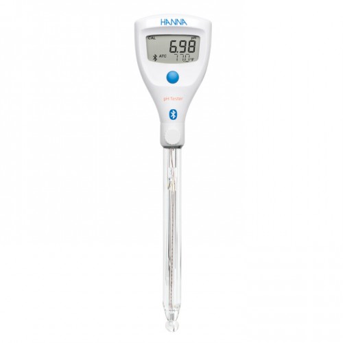 HALO2 tester de pH Smart para usos generales de laboratorio, rellenable, con cuerpo de vidrio